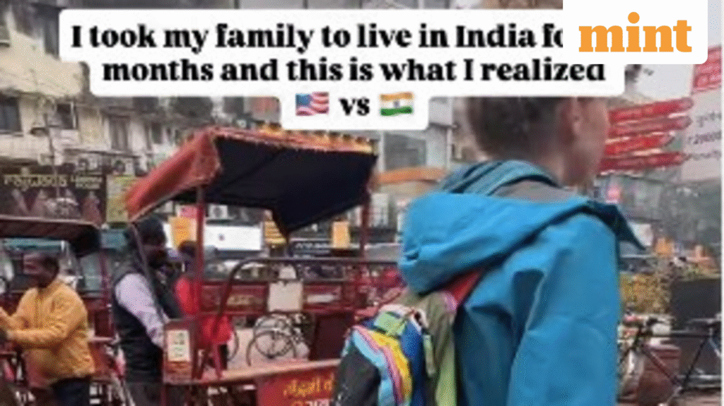American family visits India for 2.5 months, lists 9 culture shocks | Viral video