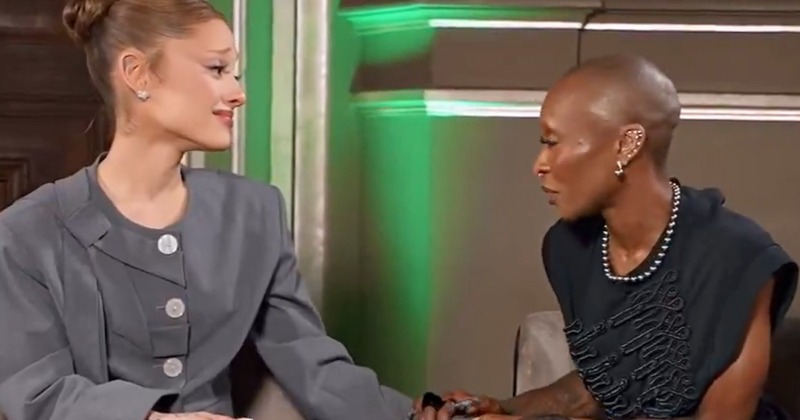 Cynthia Erivo and Ariana Grande express ‘deep love’ for each other in viral video