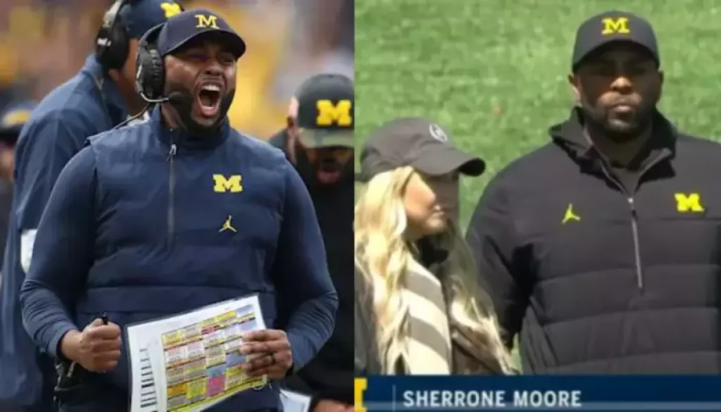 Did Sherrone Moore Break His Silence With ‘Block Out The Noise’ Post? Viral Pic Fuels Cheating Buzz