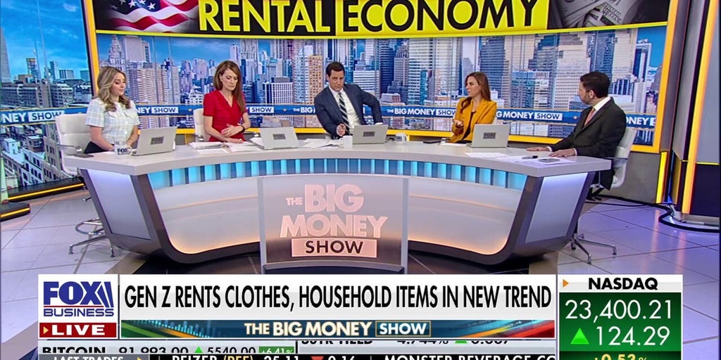 Gen Z trend of renting clothes, household items goes viral - Fox Business
