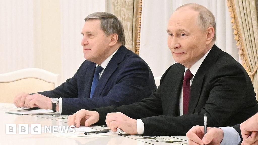 Putin holds Ukraine peace talks with US negotiators in Moscow