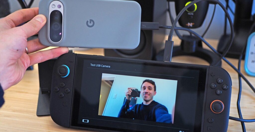 You can now use Pixel phones as a Switch 2 webcam